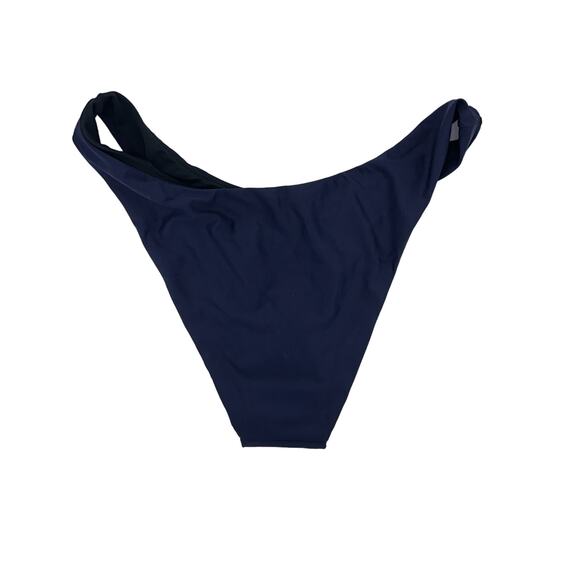 J. Crew Hipster Bikini Bottom Navy Size S NWT  A - Picture 2 of 2